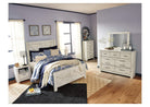Bellaby King Crossbuck Panel Bed with Dresser