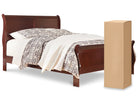 Alisdair Queen Sleigh Bed with Mattress (PKG000504)