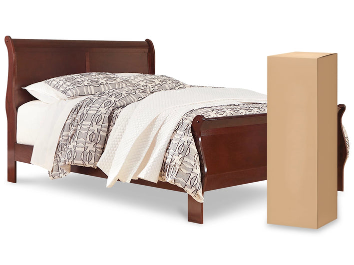 Alisdair Queen Sleigh Bed with Mattress (PKG000504)