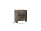 Derekson Two Drawer Night Stand(B200-92)