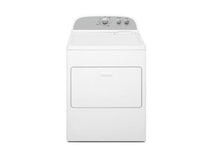 WHIRLPOOL 7.0 cu. ft. Electric Vented Dryer with AUTODRY Drying System, Hamper Door - White (CDEW7110RW)