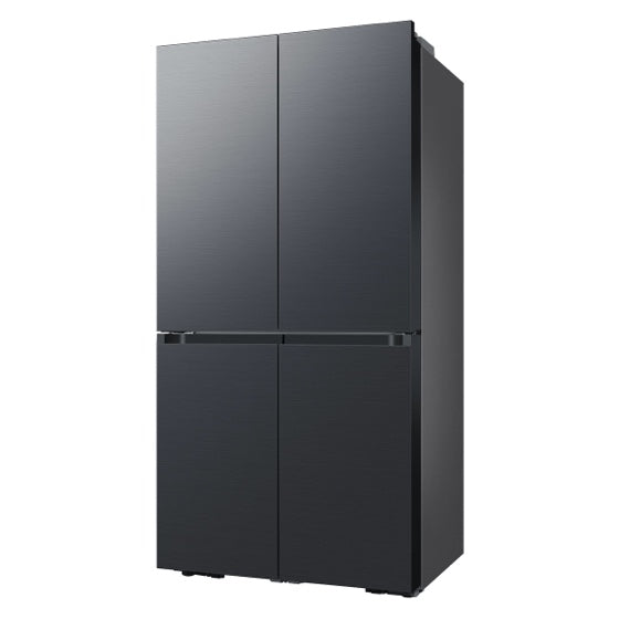 Bespoke 4-Door French Door Refrigerator (23 cu. ft.) with Beverage Center™ in Stainless Steel (RF23BB8600QLAA)