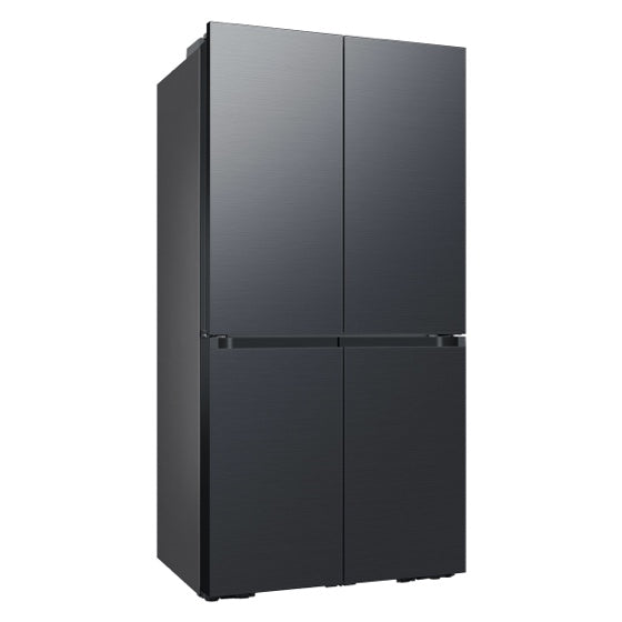 Bespoke 4-Door French Door Refrigerator (23 cu. ft.) with Beverage Center™ in Stainless Steel (RF23BB8600QLAA)