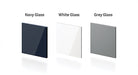 12.0 cu. Ft. Bespoke Bottom Freezer Refrigerator with Flexible Design in Navy Glass (RB12A300641)