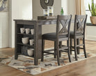 Caitbrook Counter Height Dining Table and 2 Barstools(PKG014916 (D388-13,D388-124(2)))
