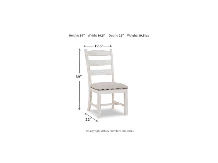 Valebeck Dining UPH Side Chair (2/CN)(D546-01)
