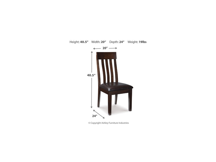 Haddigan Dining UPH Side Chair (2/CN)(D596-01 )