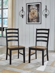 Wildenauer Dining Room Side Chair (2/CN)(D634-01)