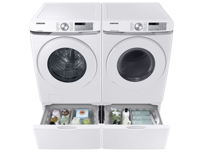 SAMSUNG 7.5 Cu. Ft. Sm Elec FL Dry (DVE51CG8000WA3)