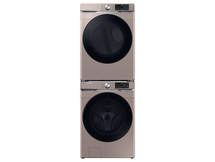 7.5 cu. ft. Smart Electric Dryer with Steam Sanitize+ in Champagne (DVE45B6300C)