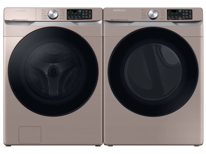 7.5 cu. ft. Smart Electric Dryer with Steam Sanitize+ in Champagne (DVE45B6300C)