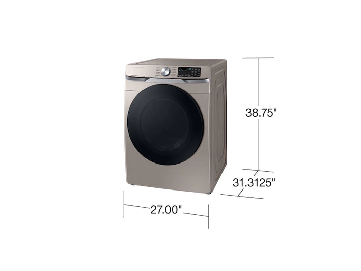 7.5 cu. ft. Smart Electric Dryer with Steam Sanitize+ in Champagne (DVE45B6300C)