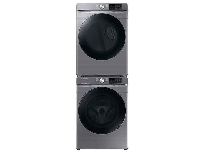 SAMSUNG 7.5 Cubic Foot Front Load Electric Dryer Platinum (DVE45B6300P)