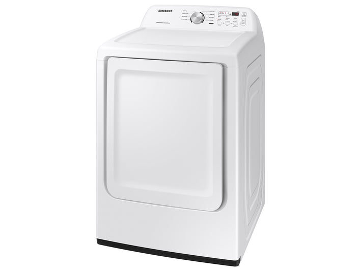 SAMSUNG 7.2 Cubic Foot Top Load Electric Dryer White (DVE45T3200W)