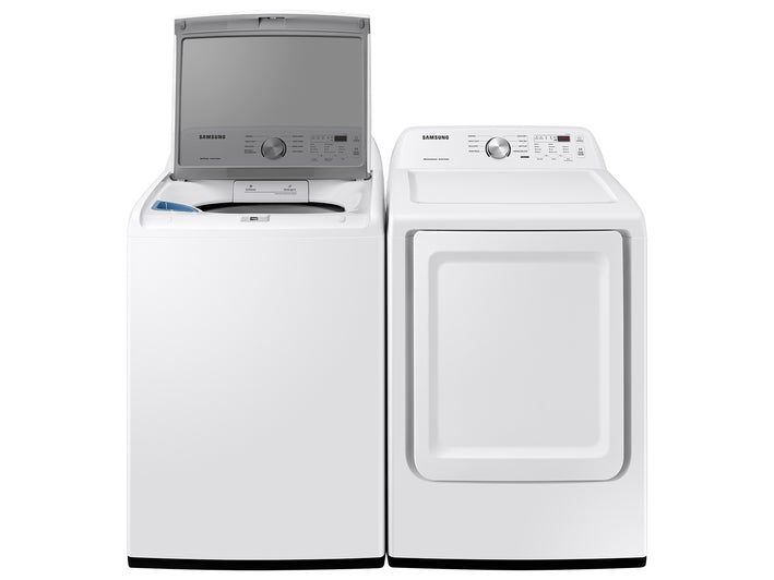 SAMSUNG 7.2 Cubic Foot Top Load Electric Dryer White (DVE45T3200W)