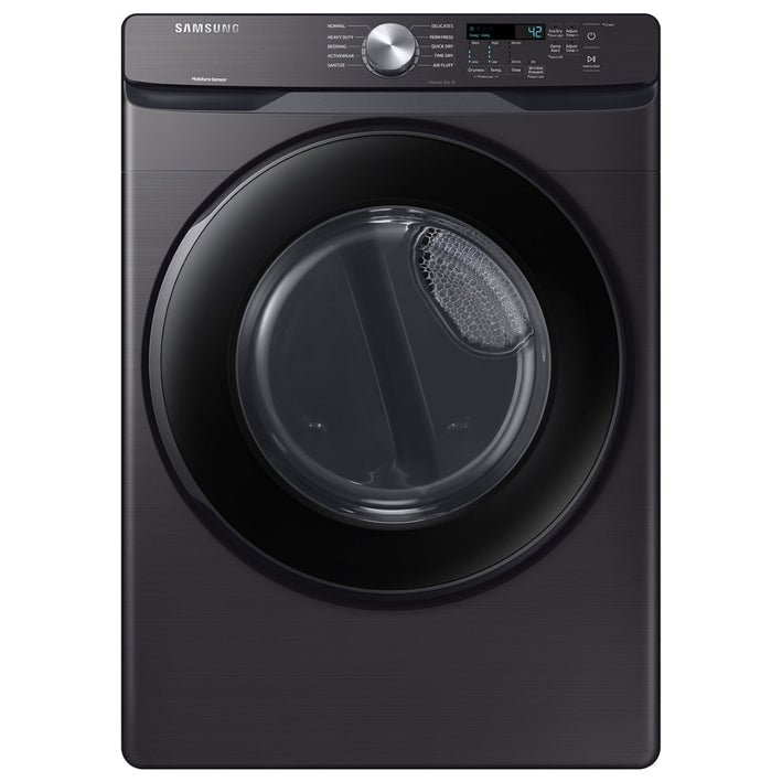 SAMSUNG 7.5 Cubic Foot Front Load Electric Dryer Black (DVE45T6000V)