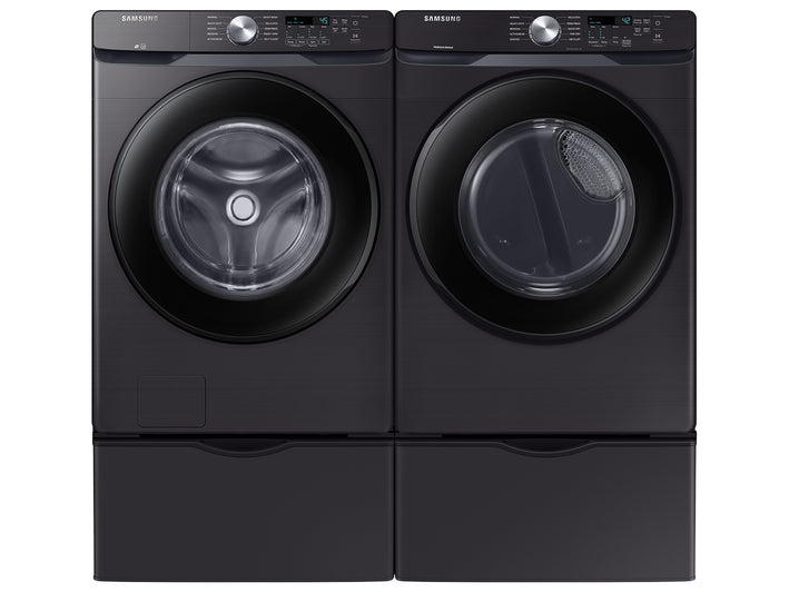 SAMSUNG 7.5 Cubic Foot Front Load Electric Dryer Black (DVE45T6000V)