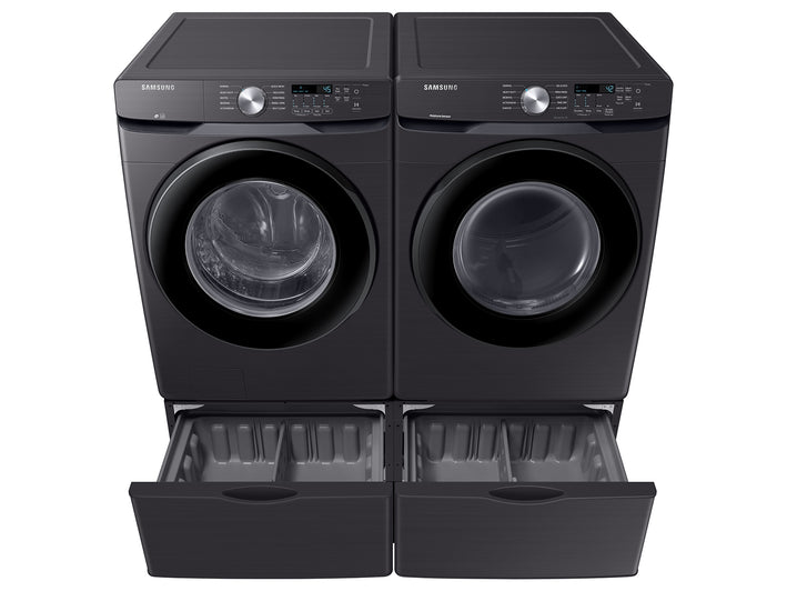 SAMSUNG 7.5 Cubic Foot Front Load Electric Dryer Black (DVE45T6000V)