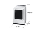 SAMSUNG 7.4 Cu. Ft. TL E Dry White(DVE52A5500W)