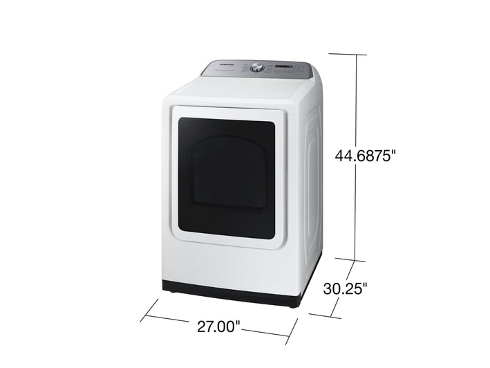 SAMSUNG 7.4 Cu. Ft. TL E Dry White(DVE52A5500W)