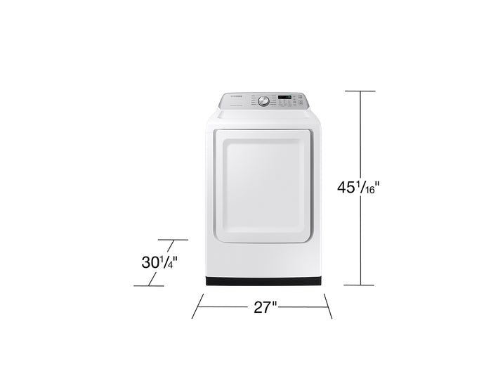 SAMSUNG 7.4 Cu Ft G Dry W (DVG47CG3500WA3)