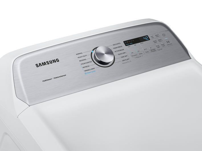 SAMSUNG 7.4 Cu. Ft. TL E Dry White (DVE50R5400W)