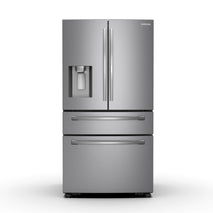 22 cu. ft. Food Showcase Counter Depth 4-Door French Door Refrigerator in Stainless Steel (RF22R7351SR)