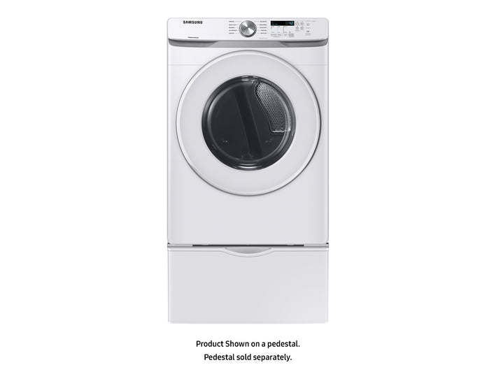 SAMSUNG 7.5 Cubic Foot Front Load Electric Dryer White (DVE45B6300W)