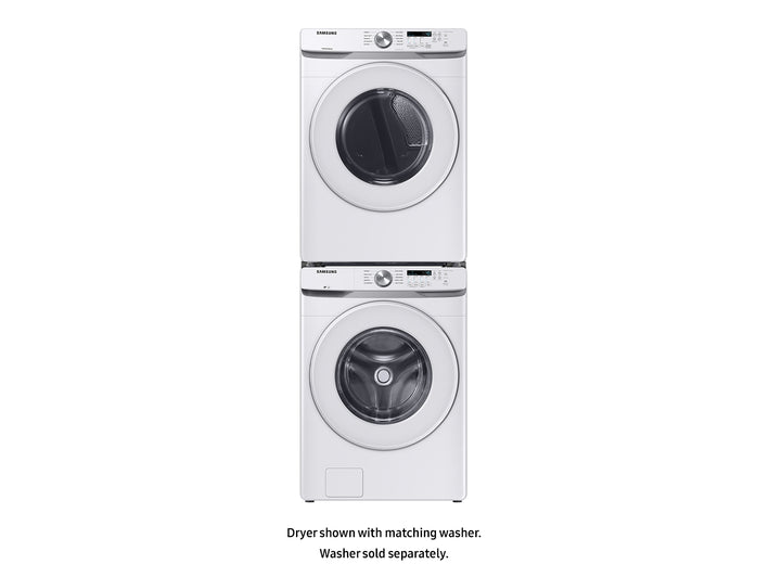 SAMSUNG 7.5 Cubic Foot Front Load Electric Dryer White (DVE45B6300W)