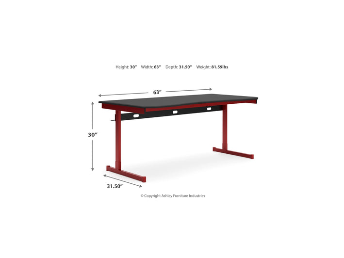 Lynxtyn Home Office Desk (H400-427)