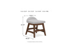 Lyncott Home Office Desk Chair (1/CN) (H615-01)