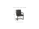 Starmore Home Office Desk Chair (2/CN)(H633-02A)
