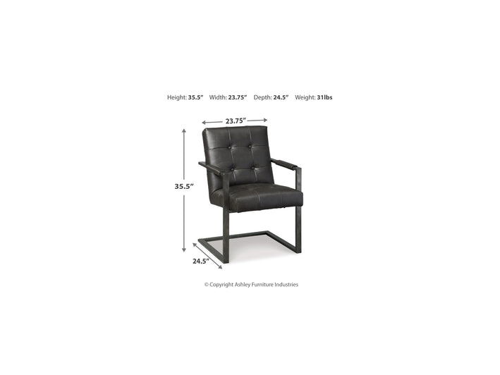 Starmore Home Office Desk Chair (2/CN)(H633-02A)