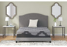 12 Inch Ashley Hybrid Mattress with Foundation