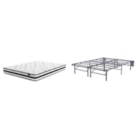 8 Inch Chime Innerspring Mattress with Foundation