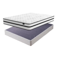 Chime 10 Inch Hybrid Mattress with Foundation