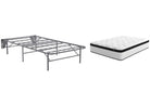 Chime 10 Inch Hybrid 10 Inch Hybrid Mattress with Foundation