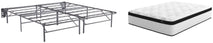 Chime 12 Inch Hybrid 12 Inch Hybrid Mattress with Foundation