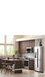 22 cu. ft. Food Showcase Counter Depth 4-Door French Door Refrigerator in Stainless Steel (RF22R7351SR)