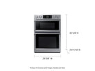 30" Smart Microwave Combination Wall Oven with Flex Duo™ in Stainless Steel (NQ70M7770DS)
