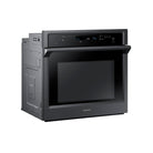 30" Smart Single Electric Wall Oven with Steam Cook in Black Stainless Steel (NV51K6650SG)