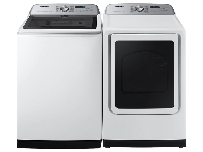 SAMSUNG 7.4 Cu. Ft. TL E Dry White (DVE45T3400W)