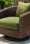 Horizon Hall Swivel Lounge w/ Cushion (P572-821)