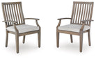 Rainier Ranch Arm Chair With Cushion (2/CN) (P701-601A)