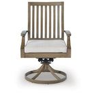 Rainier Ranch Swivel Chair w/Cushion (2/CN) ( P701-602A)