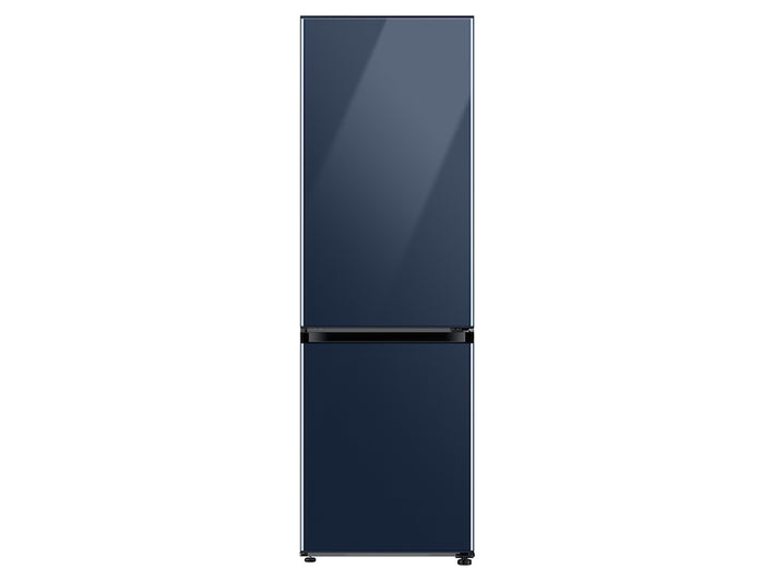 12.0 cu. Ft. Bespoke Bottom Freezer Refrigerator with Flexible Design in Navy Glass (RB12A300641)
