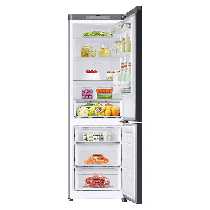 12.0 cu. Ft. Bespoke Bottom Freezer Refrigerator with Flexible Design in Navy Glass (RB12A300641)