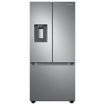 22 cu. ft. Smart 3-Door French Door Refrigerator with External Water Dispenser in Fingerprint Resistant Stainless Steel (RF22A4221SR)