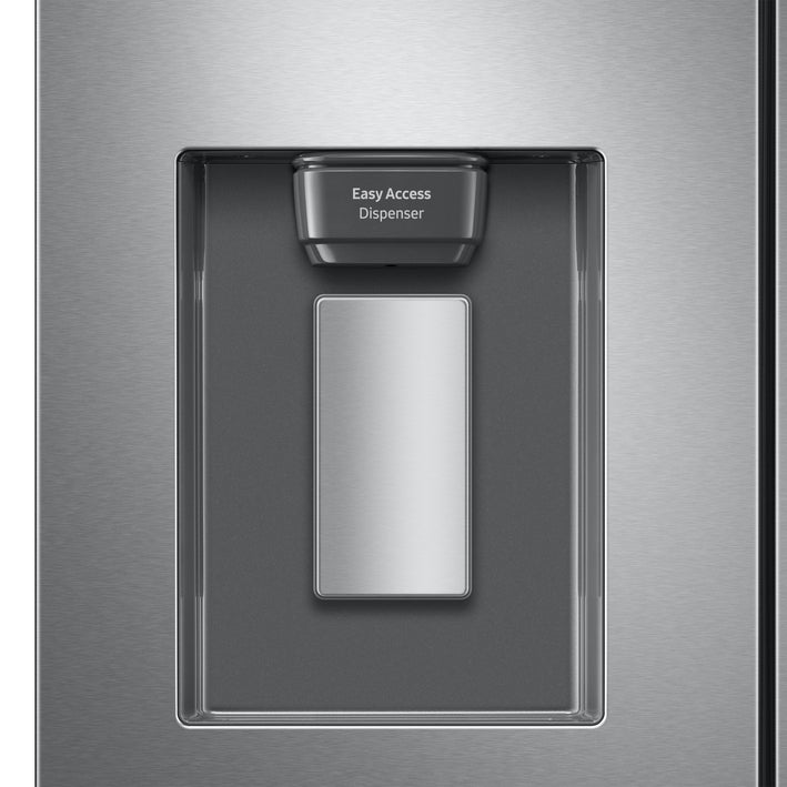 22 cu. ft. Smart 3-Door French Door Refrigerator with External Water Dispenser in Fingerprint Resistant Stainless Steel (RF22A4221SR)