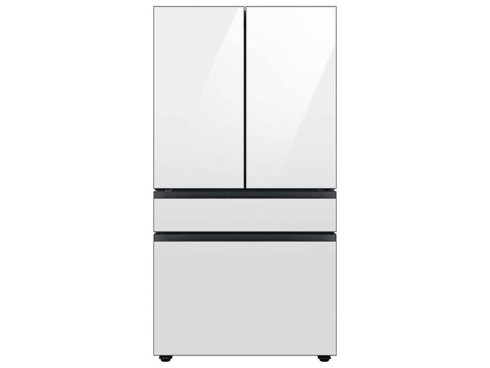 Bespoke 4-Door French Door Refrigerator (23 cu. ft.) with Beverage Center™ in Stainless Steel (RF23BB8600QLAA)